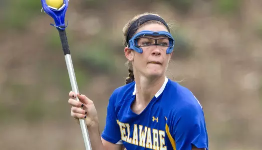 Rutgers Comes From Behind to Overtake Blue Hens, 8-7, in Final Minute