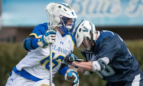 Youngsters Lead Blue Hens Again as Delaware Holds on for 11-9 Men's Lacrosse Victory Over Villanova