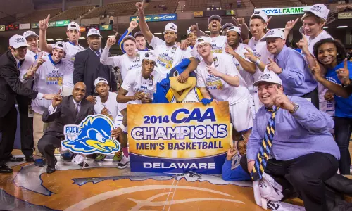GOIN' DANCING! Delaware Rallies Past William & Mary 75-74 to Win CAA Title, Advance to NCAA Tournament