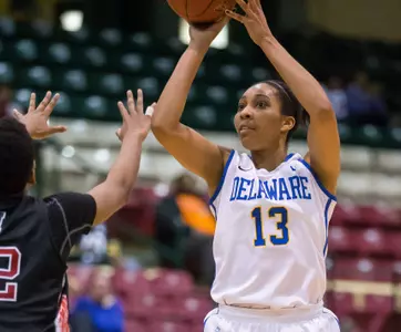 Buchanan Guides Blue Hens in Final Minutes as Delaware Prevails Over Northeastern, 63-61, in CAA Quarters