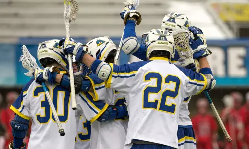 University of Delaware Men?s Lacrosse Aims to Extend Win Streak, Heads to Hofstra for CAA Opener Saturday