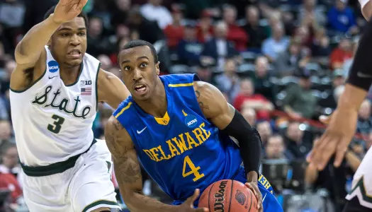 Feeling the Payne: Blue Hens' NCAA Tournament Hopes Dashed as Michigan State Posts 93-78 Victory