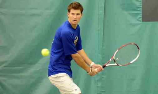 Beneck and Lawton Victorious; University of Delaware Men?s Tennis Defeated by Saint Joseph?s, 5-2