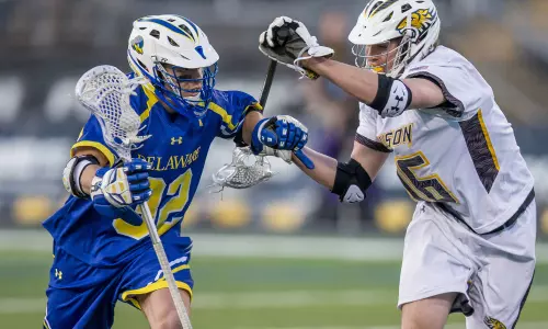 Fast Start Doesn't Hold Up as Blue Hens Fall to Towson 11-8 in CAA Men's Lacrosse Battle