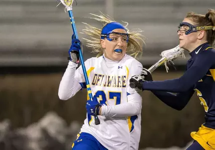 Oh Canada! Casey Lyons? Season-High Five Goals Leads Blue Hens to Delaware Stadium Record 18-7 Victory Over La Salle