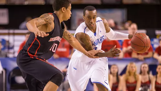 Blue Hens Use Big Second Half To Race Past Northeastern, 87-74, and Advance To CAA Championship Game Monday Night