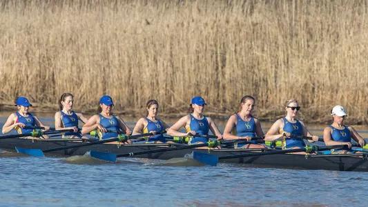 Second Varsity Eights Advance to Third Final as Delaware Women?s Rowers Compete at Knecht Cup
