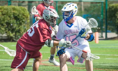 University of Delaware Men?s Lacrosse Battles Back to Take Fourth Quarter Lead, But Falls to Saint Joseph?s 12-9