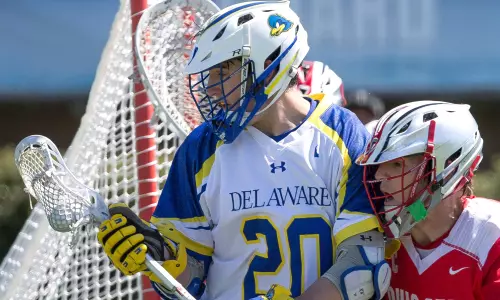 Delaware Can't Keep Pace in Second Half, Falls to Penn State 10-6 in CAA Men's Lacrosse