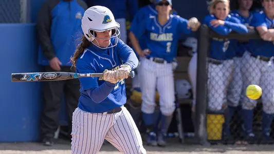James Madison Softball Shuts Down Blue Hens, 10-0 and 7-0, in CAA Doubleheader Sweep