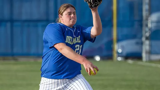Delaware Softball Shuts Down Drexel, 2-0 and 2-0, Behind Shutouts From Lupton and Szymanski