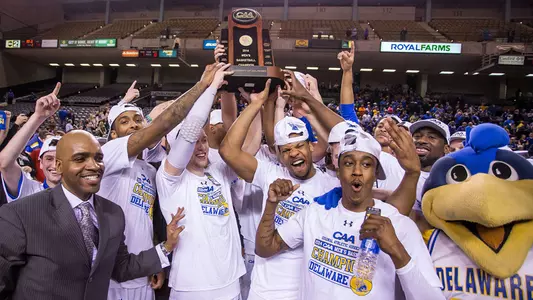 CAA Champion Delaware Men?s Basketball Team to be Honored at Wilmington Blue Rocks Home Opener Tonight; Ross to Throw Out First Pitch
