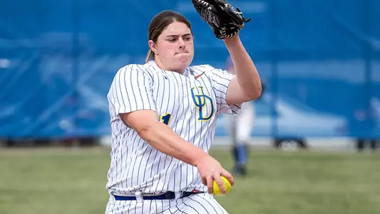 University of Delaware Sophomore Kelly Lupton Selected CAA Softball Pitcher of the Week