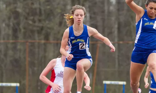 Mazzo Sets School Record in Steeplechase for University of Delaware Track & Field Team at Swarthmore Meet