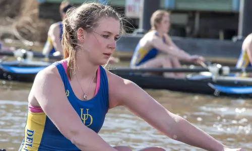 Delaware Rowers Place Fourth at Colonial Athletic Association Championships; Kohler, Scholes, Cirelli Honored