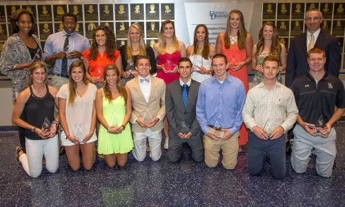Prettyman, Pierce, Saddler Take Top Honors at Annual University of Delaware Athletics Awards Banquet