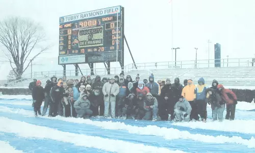 UD Sport Management Program Remembers Role in "Snow Bowl" 10 Years Later