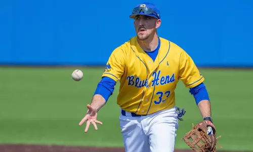 Blue Hens Rally from Five-Run Deficit with Nine Runs in Final Two Innings to Defeat Towson 14-10