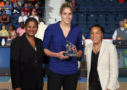 Elena Delle Donne Earns Dawn Staley Community Leadership Award for Inspirational Off-Court Efforts