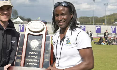 University of Delaware Women?s Track & Field Head Coach Wendy McFarlane Earns CAA Coach of the Year Honors