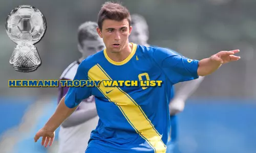 University of Delaware Sophomore Guillermo Delgado Named to Hermann Trophy Watch List for Men?s Soccer