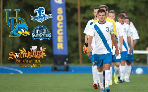 Nationally-Ranked Blue Hens Host Seton Hall Wednesday, Before Saint Peter?s On Sunday For Socctoberfest