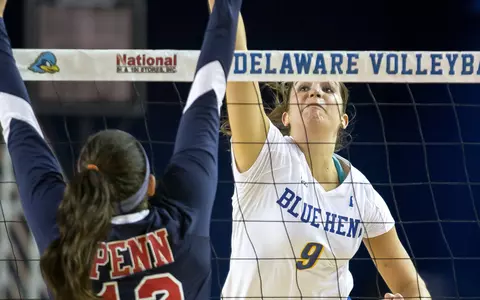 University of Delaware Volleyball Drops Colonial Athletic Association Opener at Towson, 3-0
