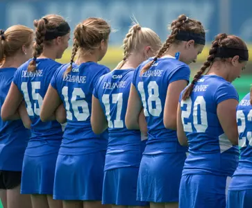 Delaware Field Hockey Drops 2-1 Heartbreaker to Columbia in Waning Minutes