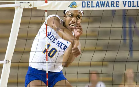 Blue Hens Close Road Stretch With Four-Set Victory at Penn
