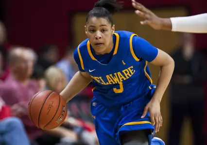 Brown Guides Blue Hens in 54-48 Come-From-Behind Victory at Northeastern