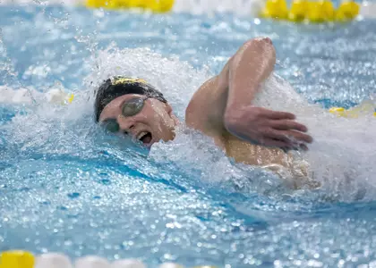 Delaware Women Post Sweep; Men Edged by Drexel in CAA Tri-Meet