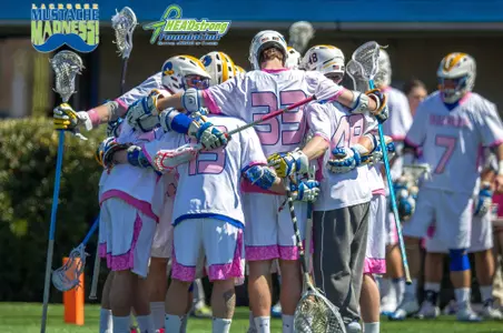 Men's Lacrosse Ranks Among National Leaders in Lax Stache Madness Fundraising