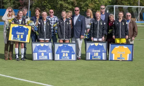 Delaware Women?s Soccer Falls to William & Mary 2-0 on Senior Day