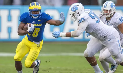 Delaware Running Back Thomas Jefferson Earns Weekly Rookie of the Week Awards