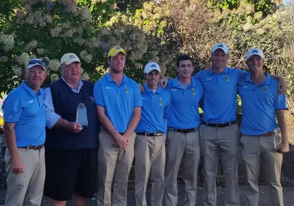 Gianniny Earns Medalist Honors, Blue Hens Win Team Title at Binghamton Fall Invitational
