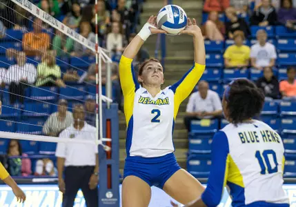 Blue Hens Drop Five-Set Heartbreaker at College of Charleston