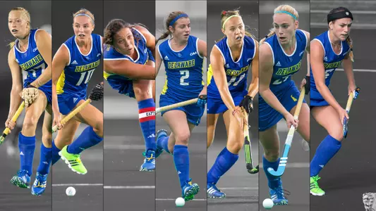 Seven Hens Awarded with All-CAA Postseason Field Hockey Honors