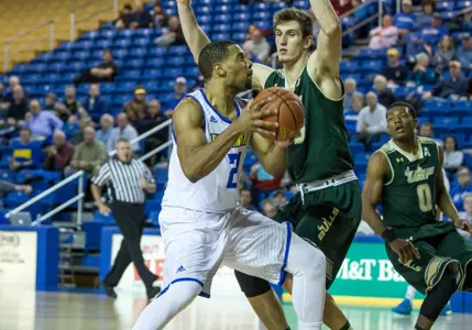 Delaware Defeats South Florida 67-58 Behind Big Night from King-Davis