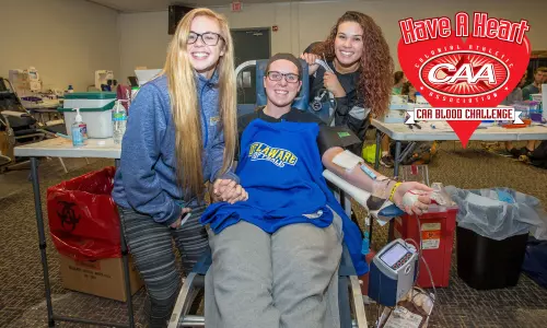 Delaware Athletics Captures Fifth Straight CAA Blood Challenge Title