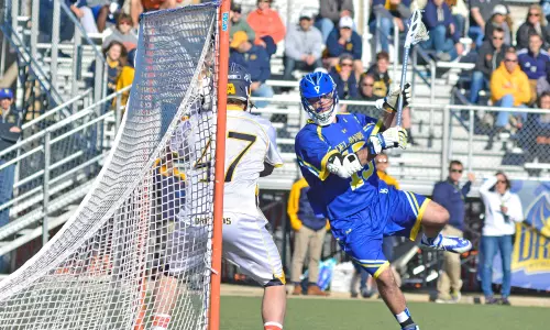 Delaware Laxers Fall to Drexel 9-8 in CAA Overtime Thriller