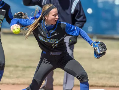 Delaware Defeats Monmouth, 9-5, in Opener; Second Game Called Due To Darkness