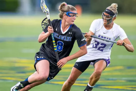 Second Half Rally Pushes #17 JMU Past Delaware, 10-7, in CAA Semis