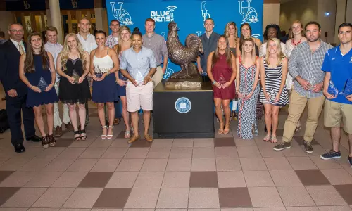 McCartney, Delgado, Gray, Giacchino Take Top Honors at UD Athletics Awards Banquet