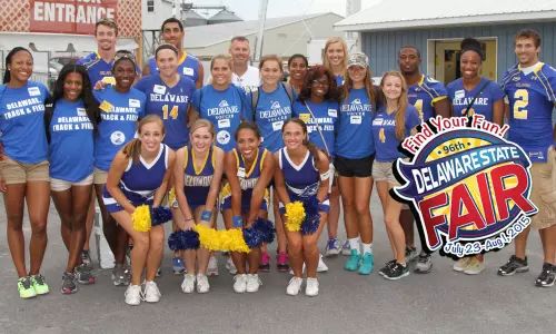 Get Movin' with the Blue Hens at the Delaware State Fair Tuesday, July 28