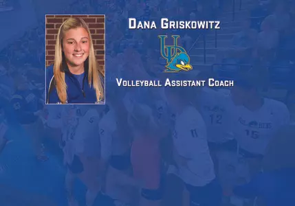 Dana Griskowitz Promoted To UD Volleyball Assistant Coach, Brian Toron Named Director of Operations