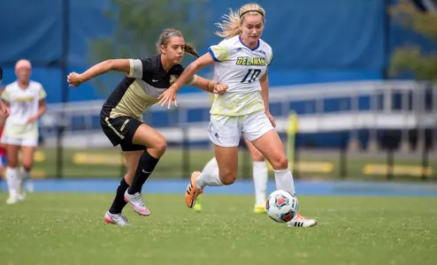 Delaware Women?s Soccer Stays Unbeaten, Shuts Down Army West Point 2-0