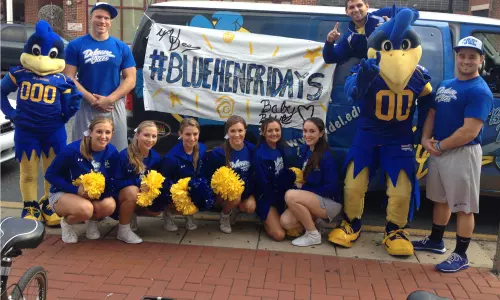 Blue Hen Fridays Celebration Returning to Delaware Campus for Each Home Football Game this Fall