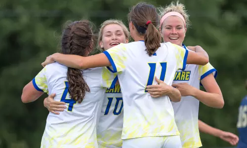 Zelenky Leads the Way Again as Blue Hens Down George Washington 3-1
