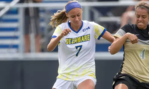 Delaware Falls to Georgetown 2-0 in Weather-Delayed Matchup