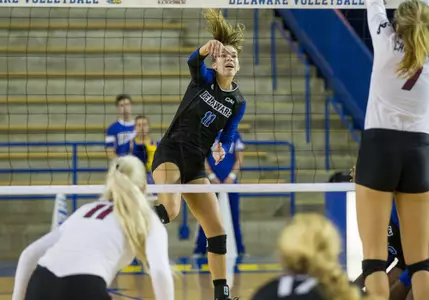Blue Hens Win Second Straight With Five-Set Thriller Over James Madison